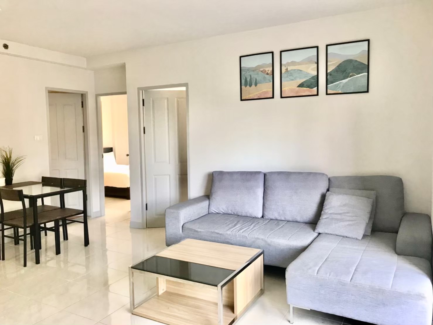 For Rent : Supalai Park @Downtown Phuket, 2 bedrooms 2 bathrooms, 2nd flr.