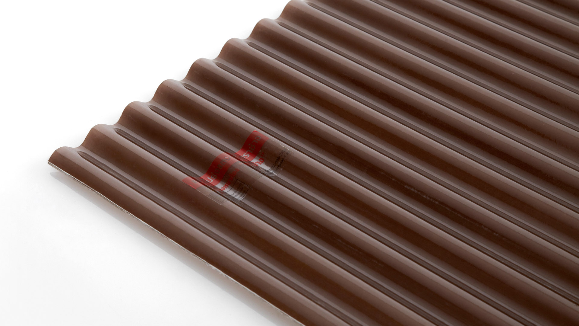 แผ่นโปร่งแสง เอสซีจี ลอนกันสาด105x200x0.80 ซม. สีชา