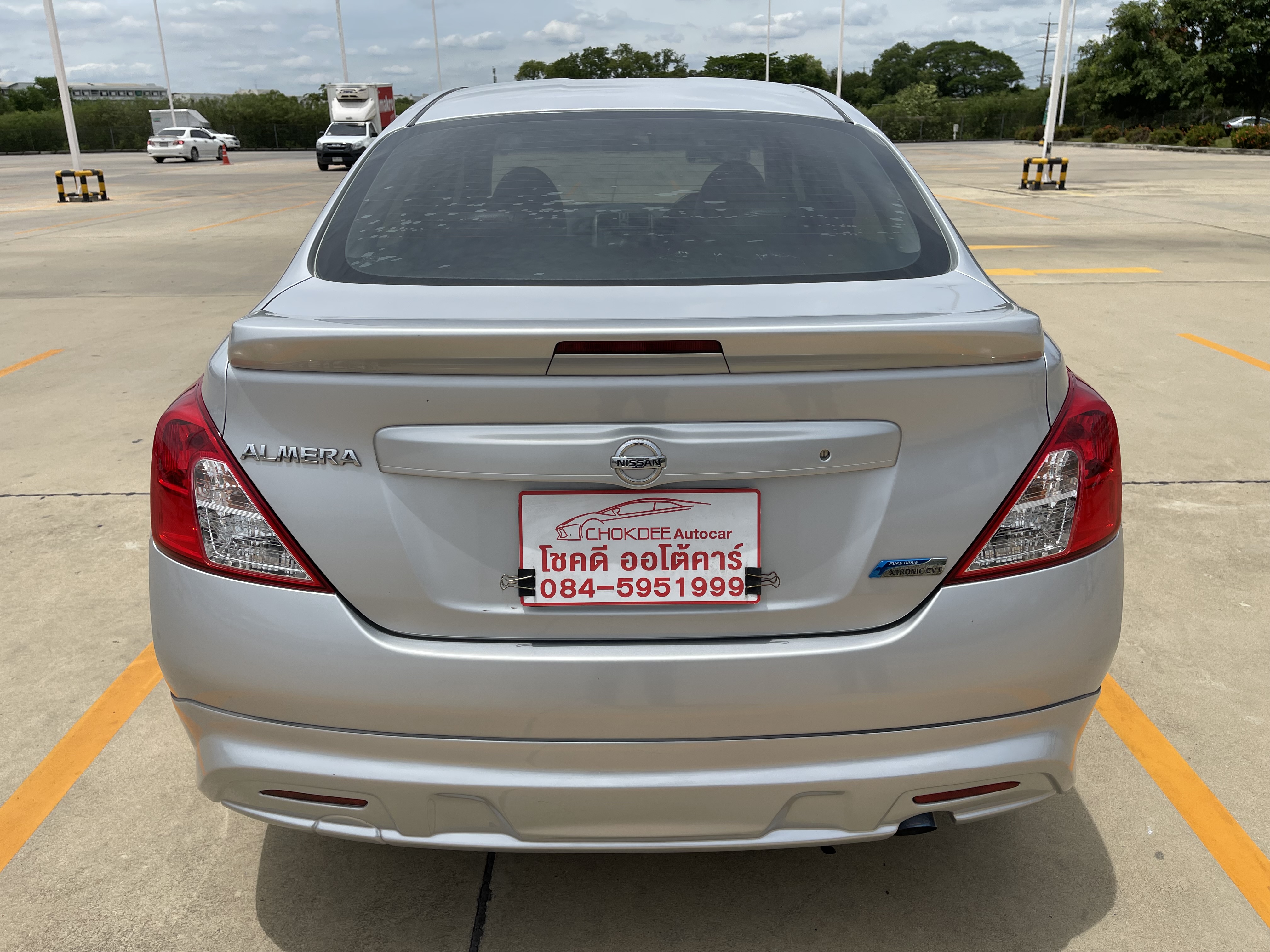 Nissan Almera 1.2 VL At 2014 เงิน