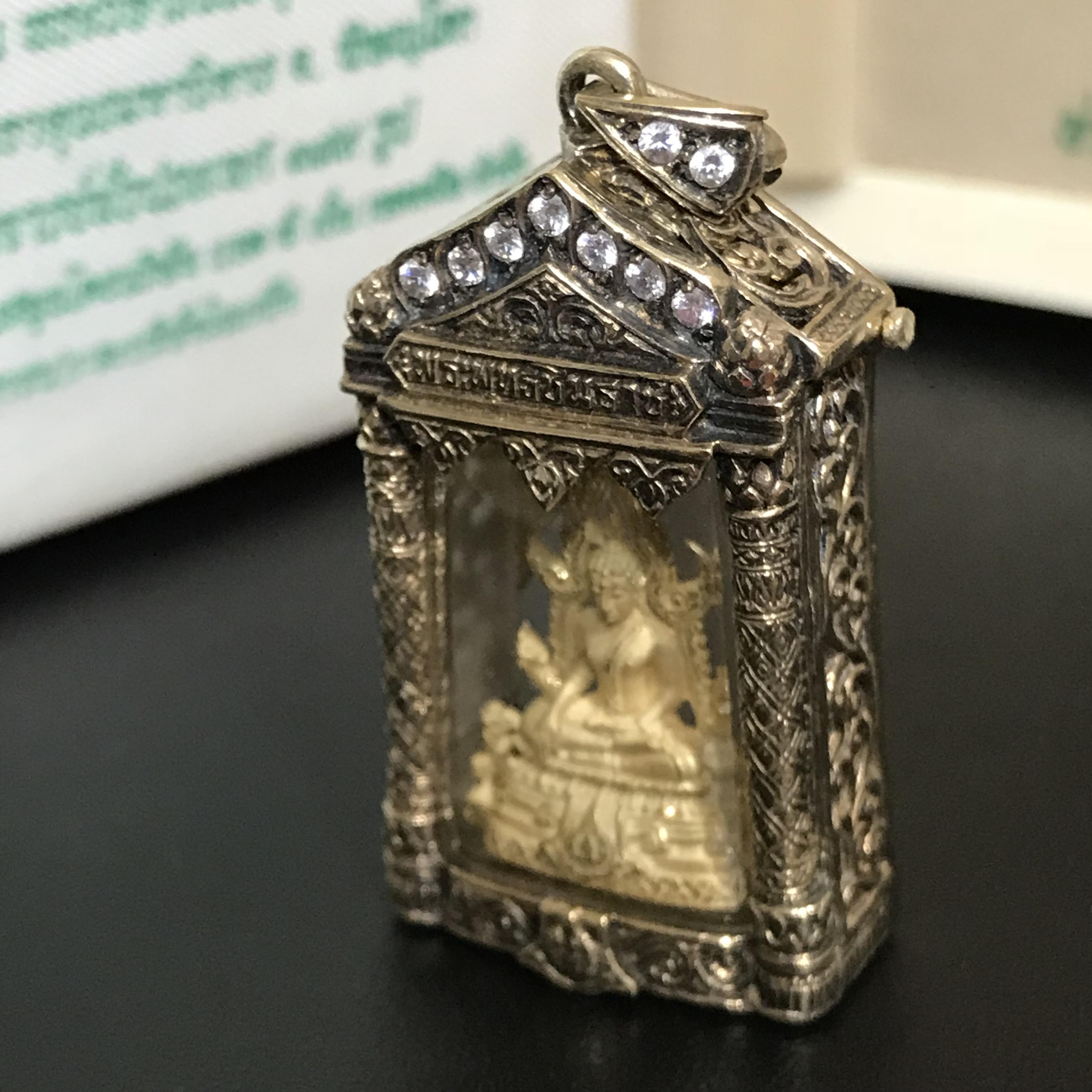 พระพุทธชินราช ภ.ป.ร. 6รอบในหลวง องค์พิเศษกรรมการพร้อมตลับกรอบเดิมจากผู้จัดสร้างโดยมูลนิธิพิทักษ์ดวงตาประชาชน ปี2542