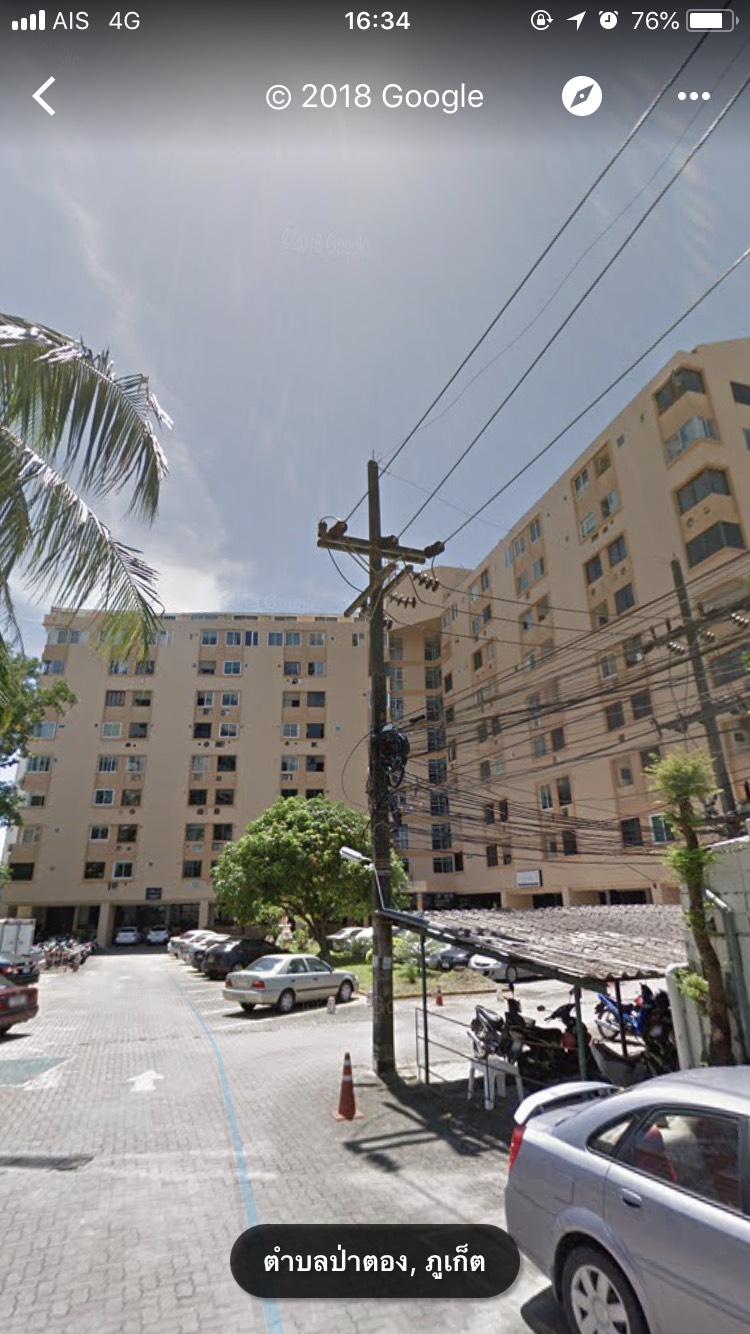 For Rent : Patong Condotel 1 bed room 4floor. Patong View size 56 SQM.