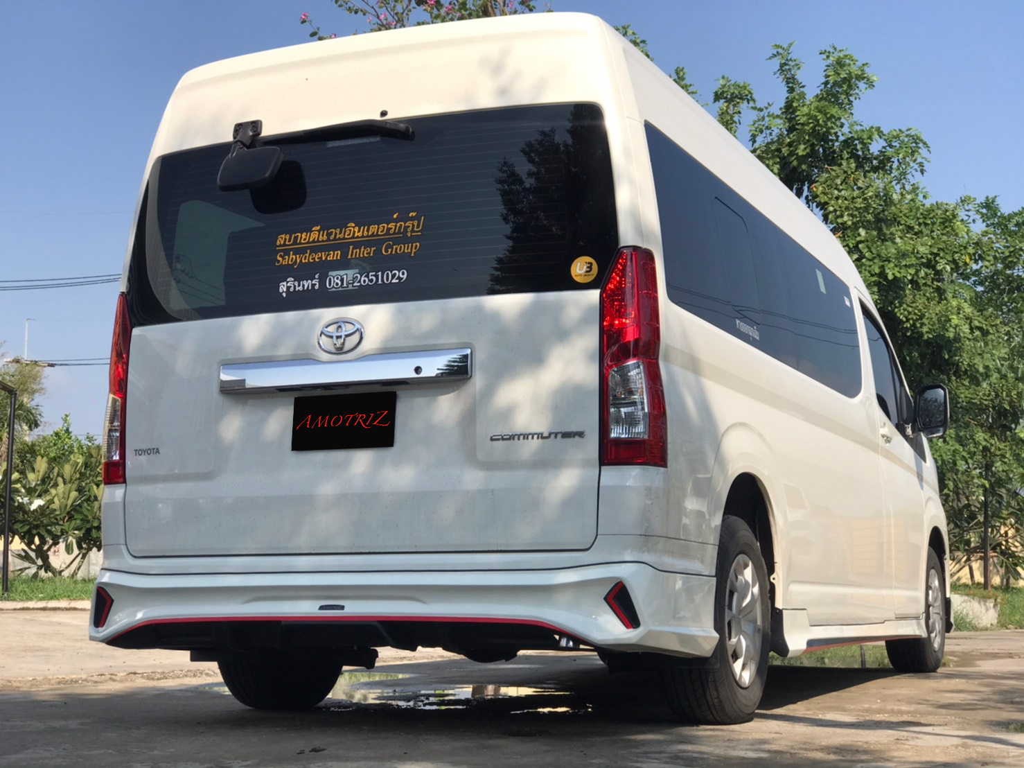 Toyota Commuter 2019 V.1 bodykits by Amoriz