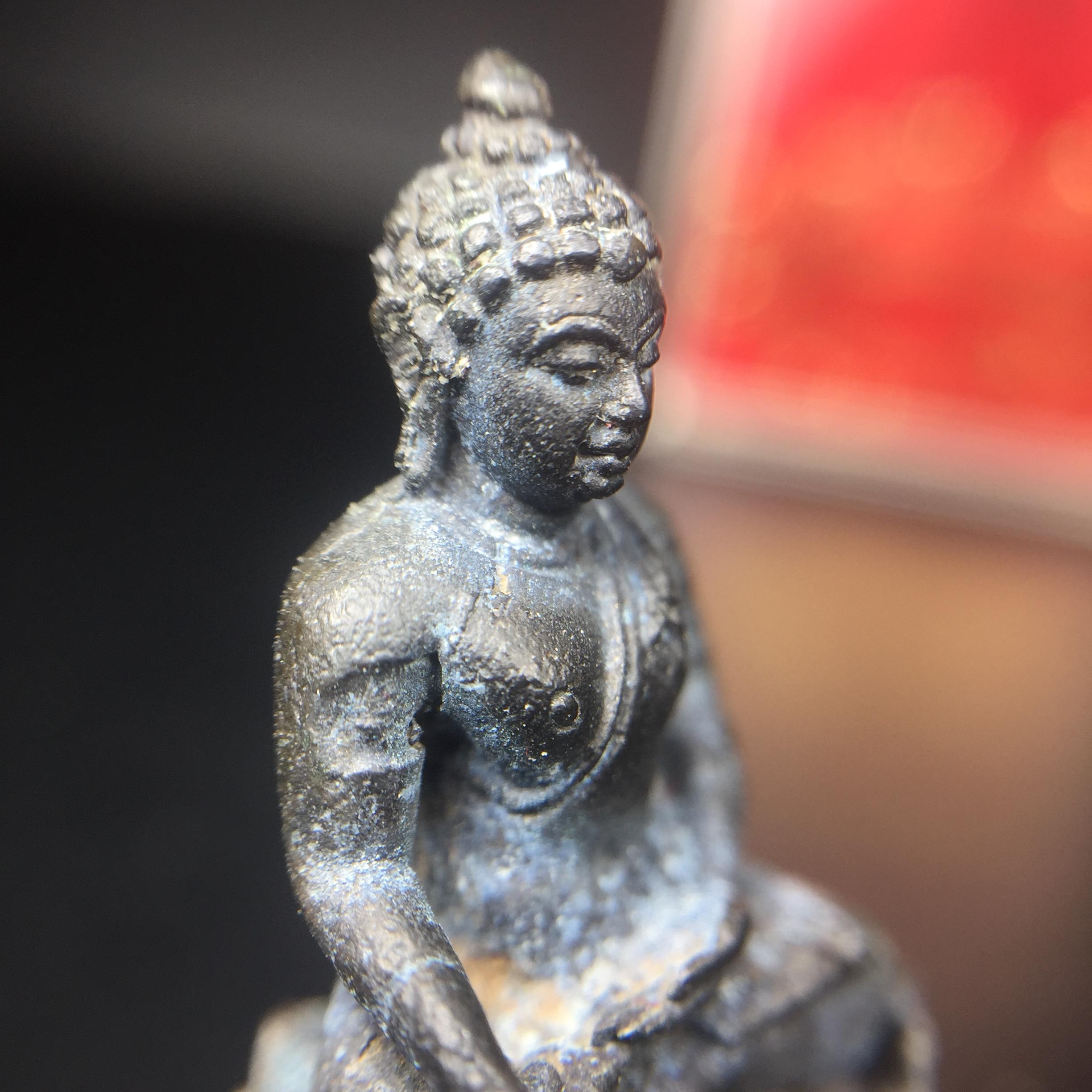 พระกริ่งบุพพาภิมงคล วัดบุพพาราม ปี2519 เนื้อนวโลหะ(***พระดีที่พ่อสร้างและพระราชทานนาม***)(ในหลวง ร.9 เสด็จเททอง)