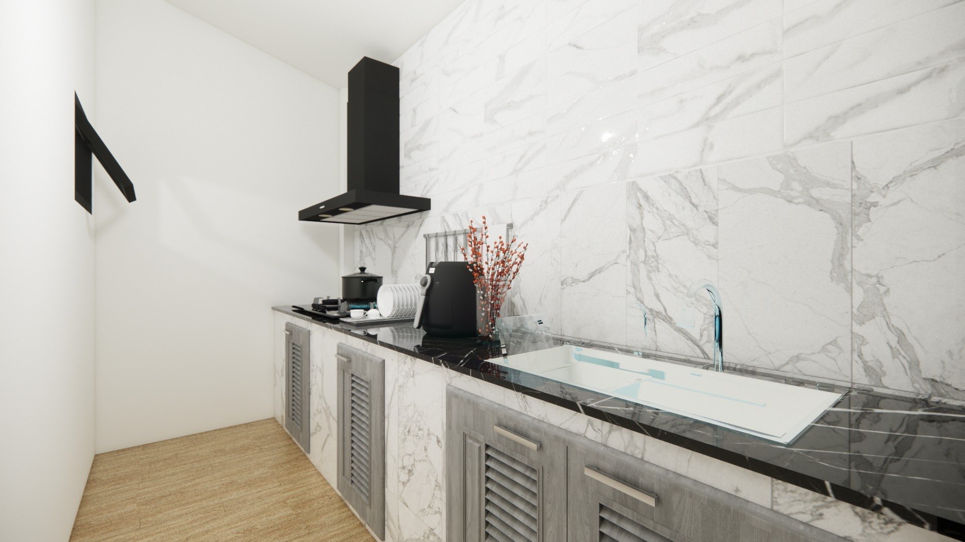 For Sales : Kathu, 2-story townhouse, 3 Bedrooms, 2 Bathrooms