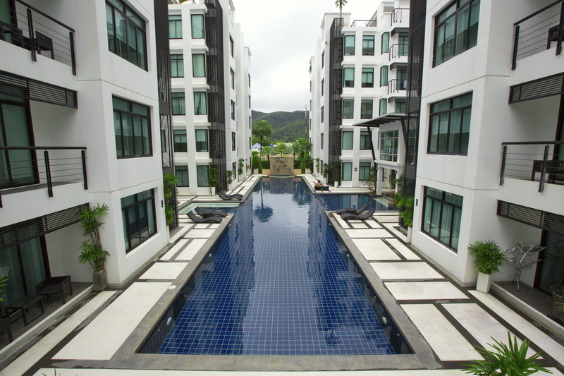 Kamala beach For Sale/Rent : Pool View 2bed room modern linear clean line style condominium