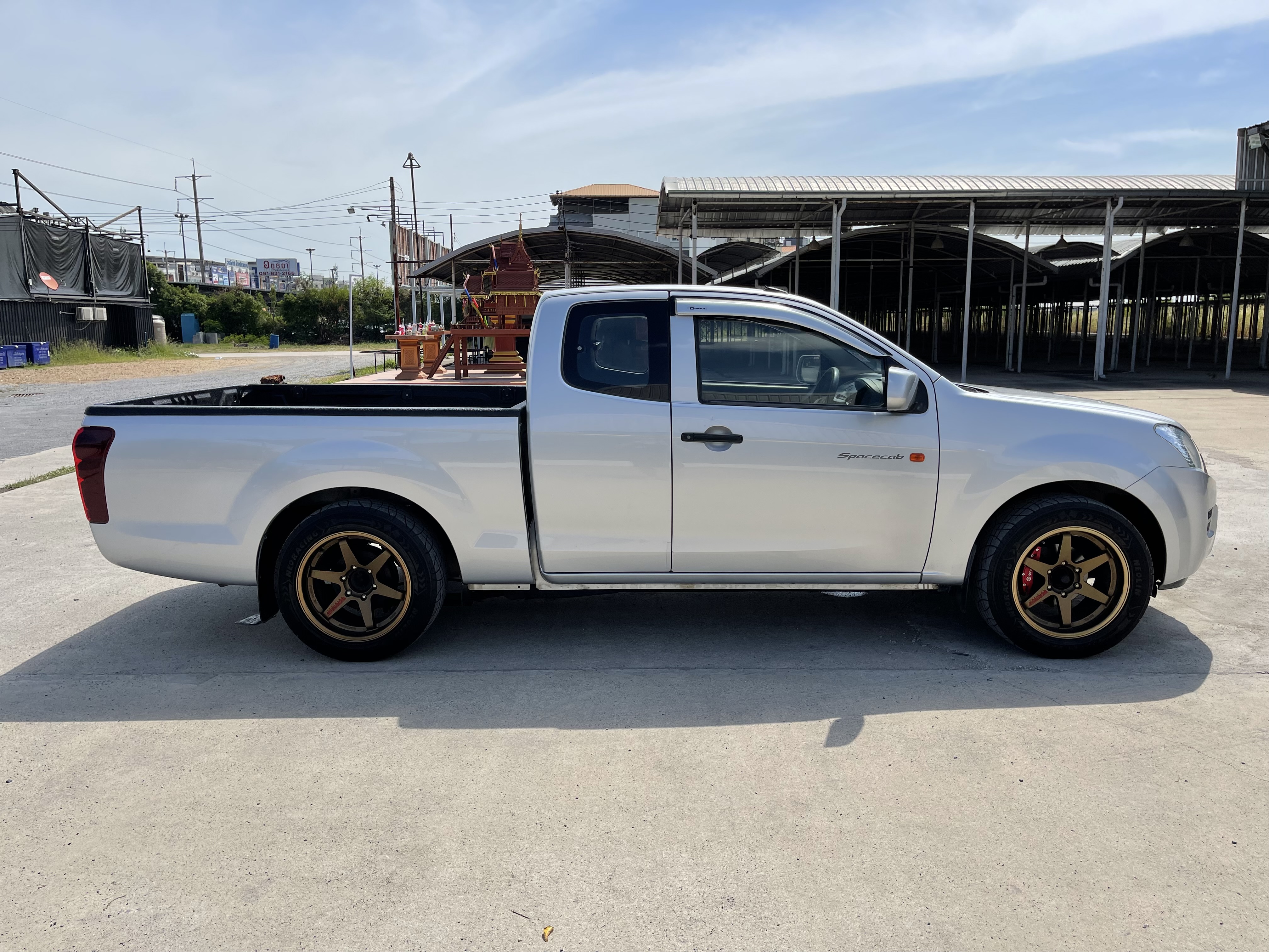 Isuzu Dmax All New Cab 2.5 S 2015 เงิน