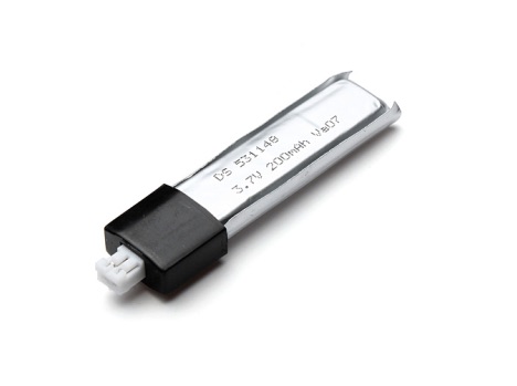 แบตเตอรี่ 200mAh 3.7V (ปลั๊กขาว) : V911, V911-1, V911-Pro