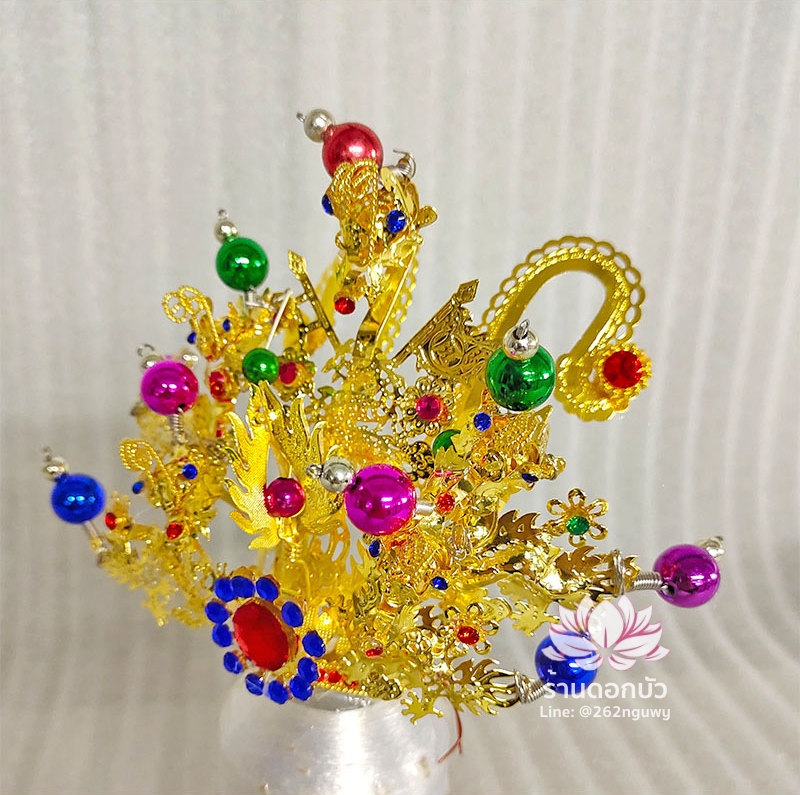 หมวกเทพเจ้านาจา หมวกหน่าจาซาไท้จื้อ หมวกหลี่โลเฉี้ย หมวกจงตั๋นหง่วนโส่ย หมวกเทวรูปจีน หมวกกิมซิ้น