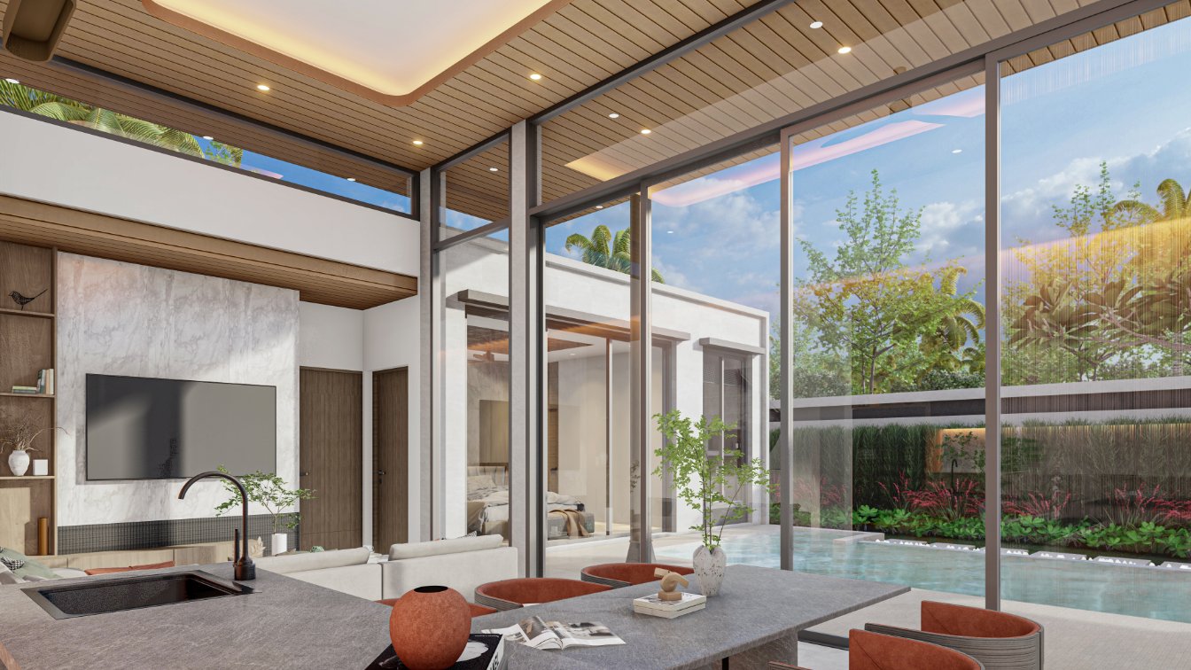 For Sales : Kohkaew, Modern Luxury Pool Villa, 5 Bedrooms 6 Bathrooms