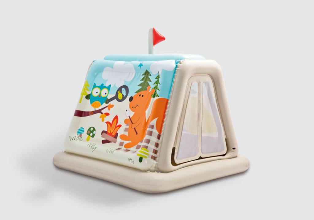 Intex Animal Trails Indoor Play Tent บ้านบอลทรงเต็นท์ลมลายสัตว์ป่า 48634