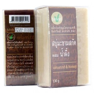 สบู่ใบว่านมะขาม+น้ำผึ้ง 130 กรัม