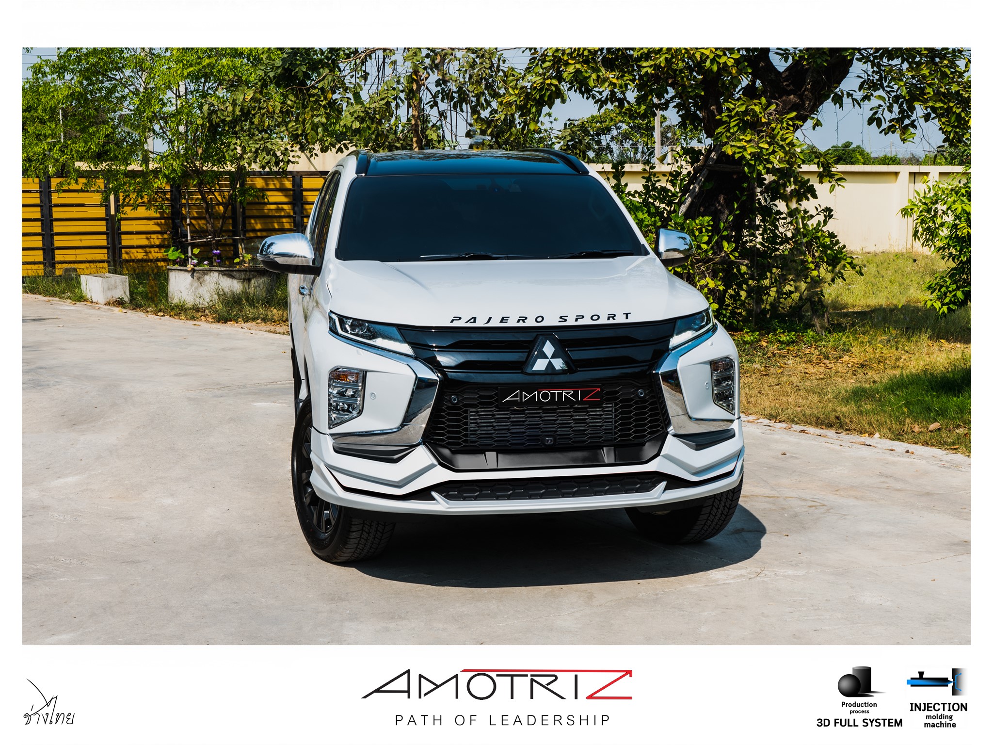 Mitsubishi all new Pajero 2019 bodykits by Amotriz