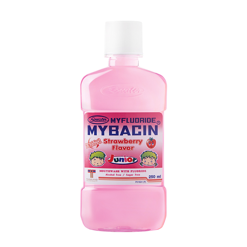 Mybacin Junior strawberry 250 ml.