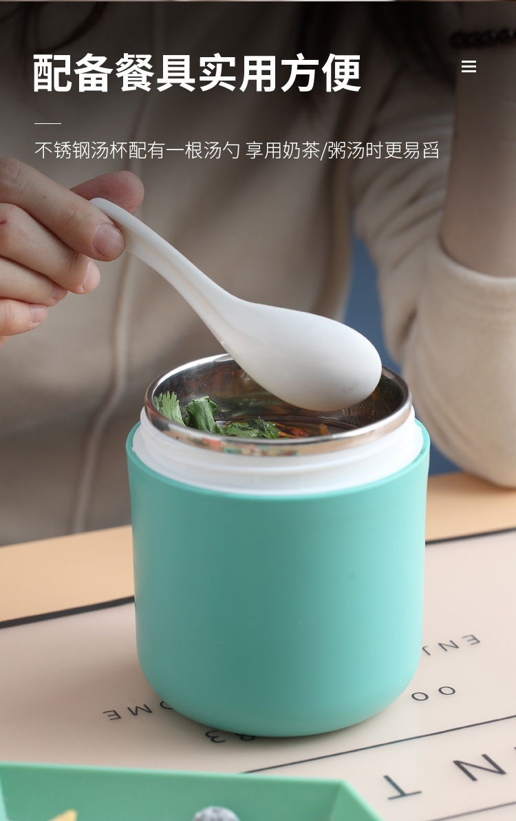 ถ้วยสแตนเลสพกพา ใส่อาหารและเครื่องดื่ม