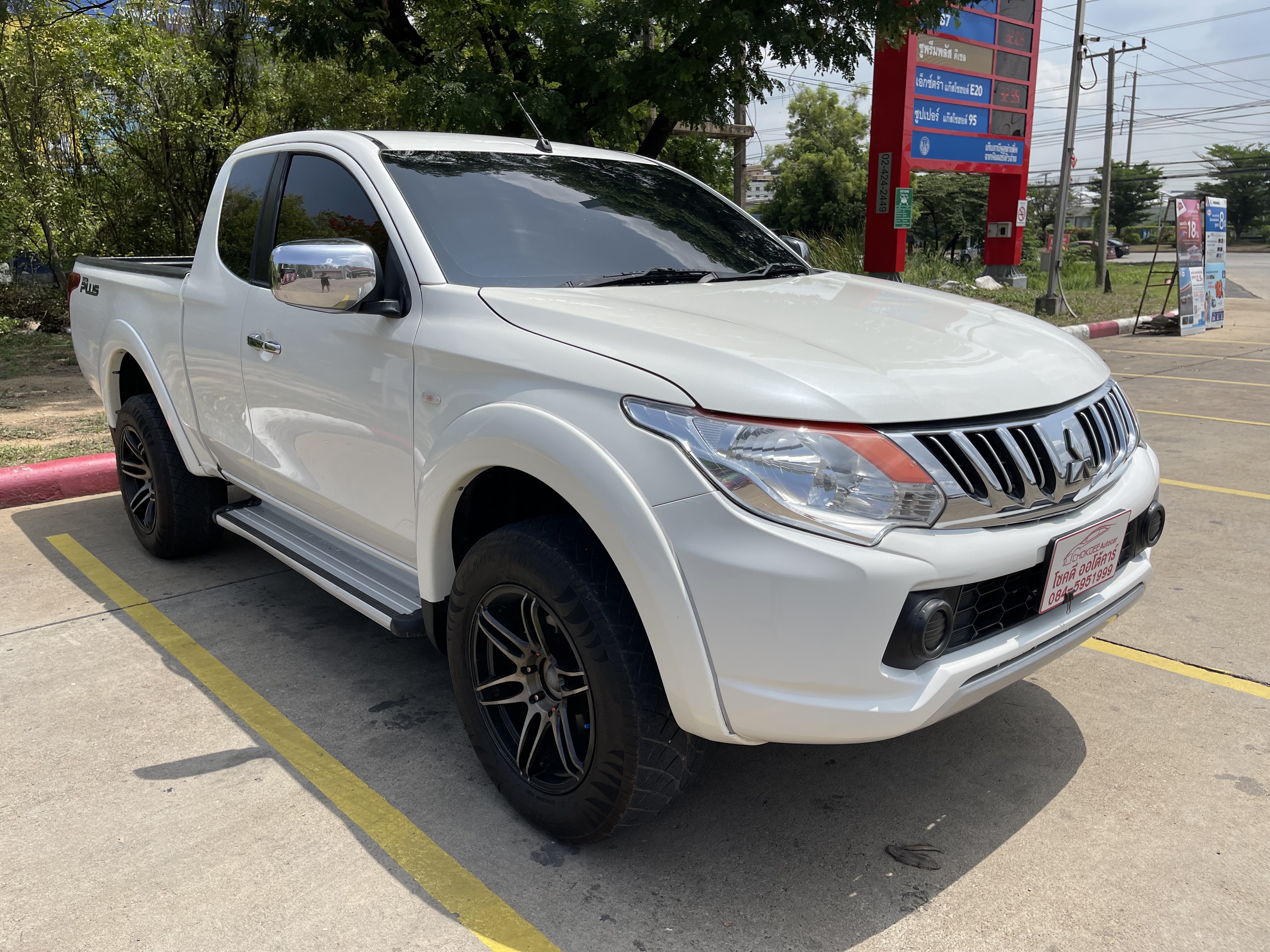 Mitsubishi Triton All New Cab 2.5 GLX Plus 2015 ขาวมุก