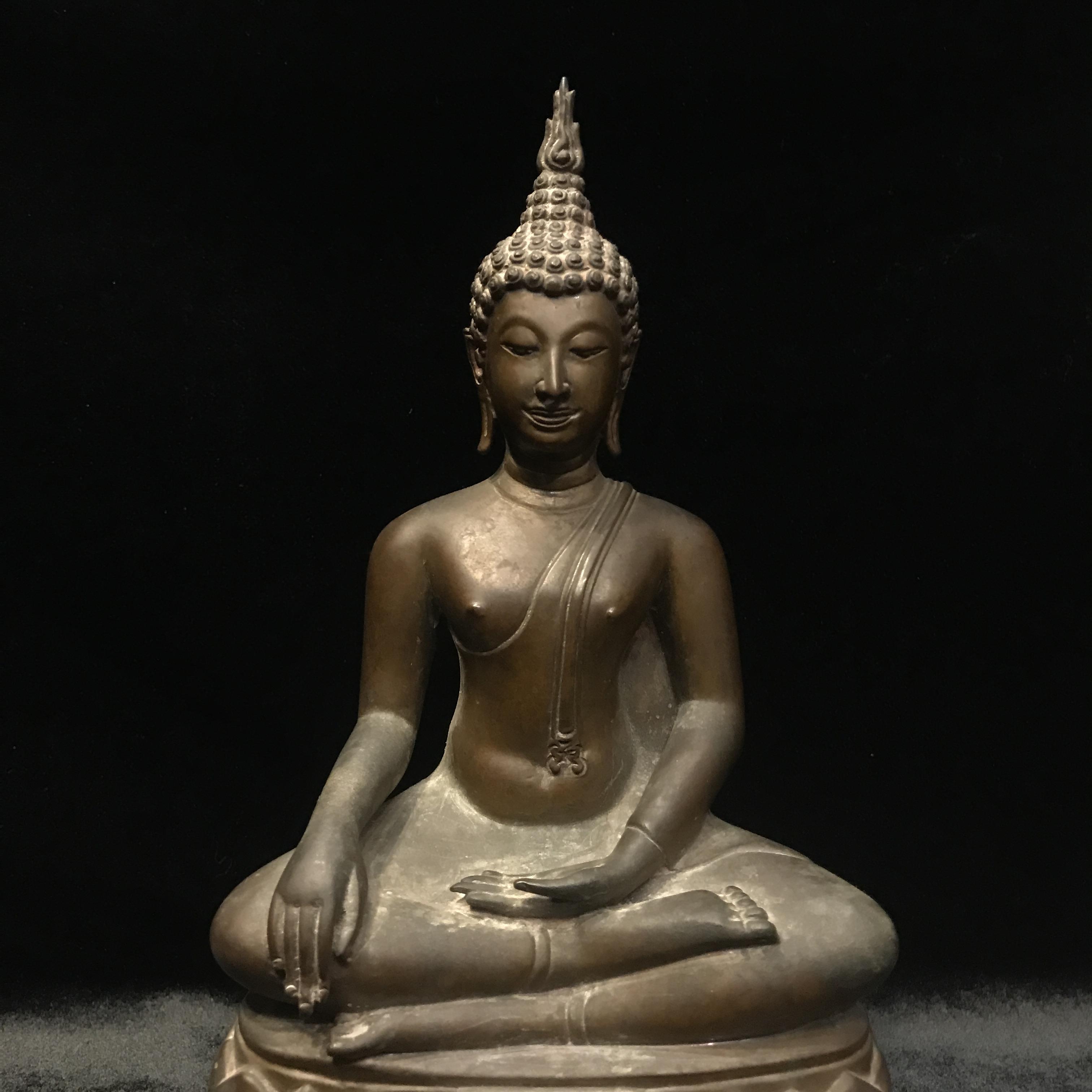 พระพุทธรูปบูชาวชิรมงกุฏ(อักษรย่อ จอุ)วัดมกุฏกษัตริยาราม ปี2511 หน้าตัก 5นิ้ว