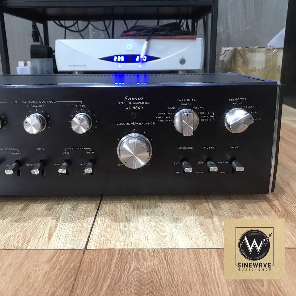 Integrated Amp ยี่ห้อ Sansui รุ่น AU-6600 (Made in Japan)