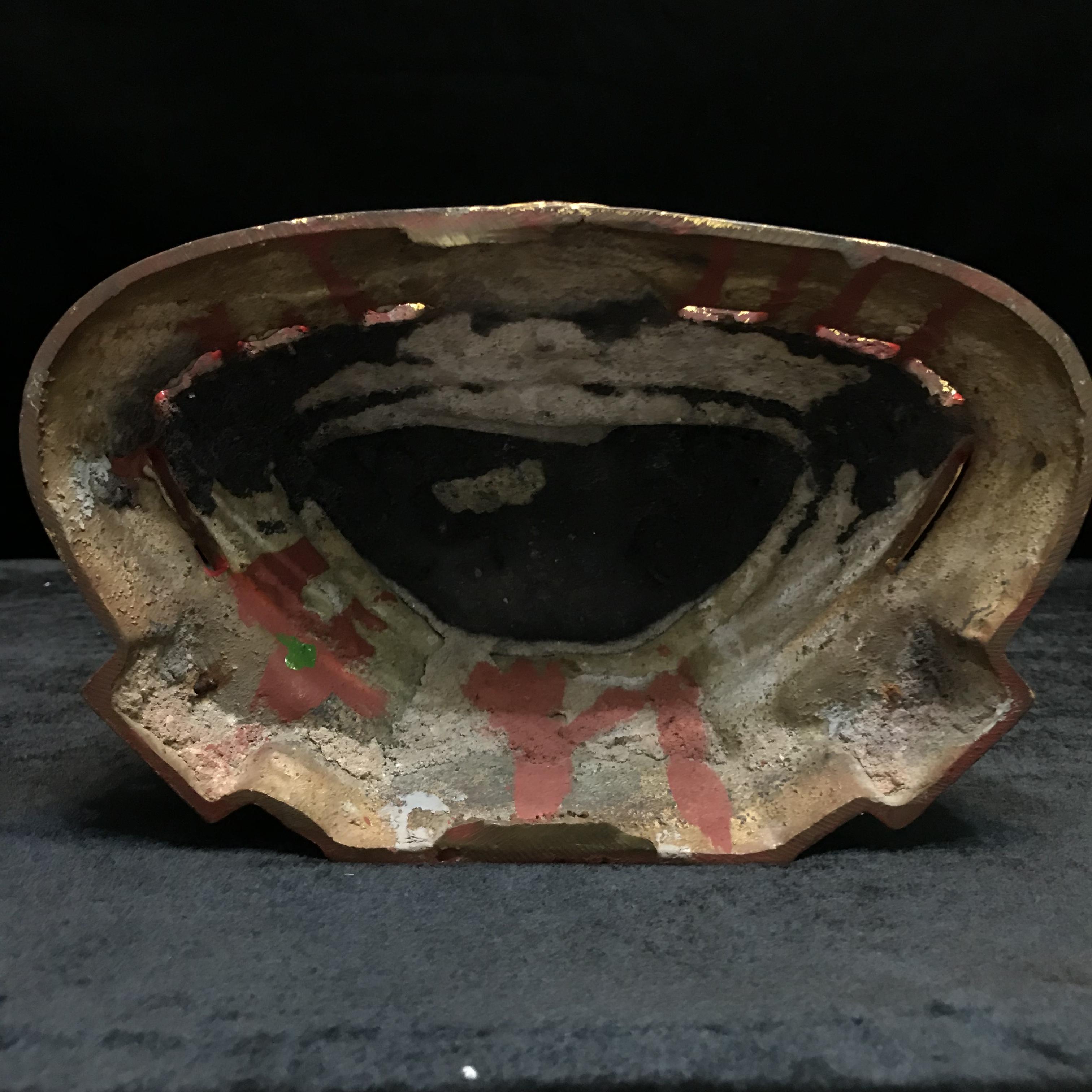 พระพุทธชินราช มวก วัดเบญจมบพิตร ปี 2519 หน้าตัก 5.9 นิ้ว หล่อดินไทย ปิดทองเดิม(ในหลวงรัชกาลที่9และราชินีเสด็จฯเททอง)