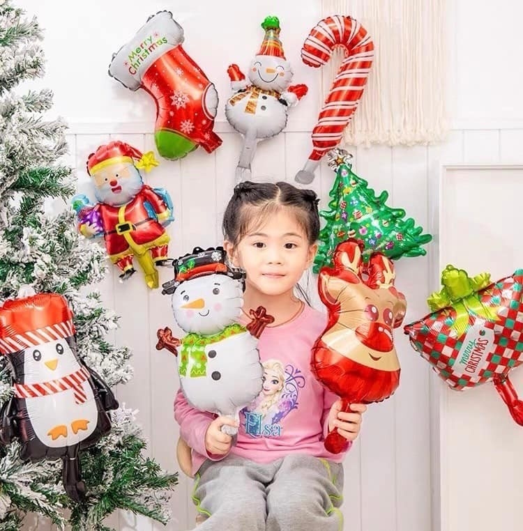 Set ลูกโป่งฟอยล์คริสต์มาส