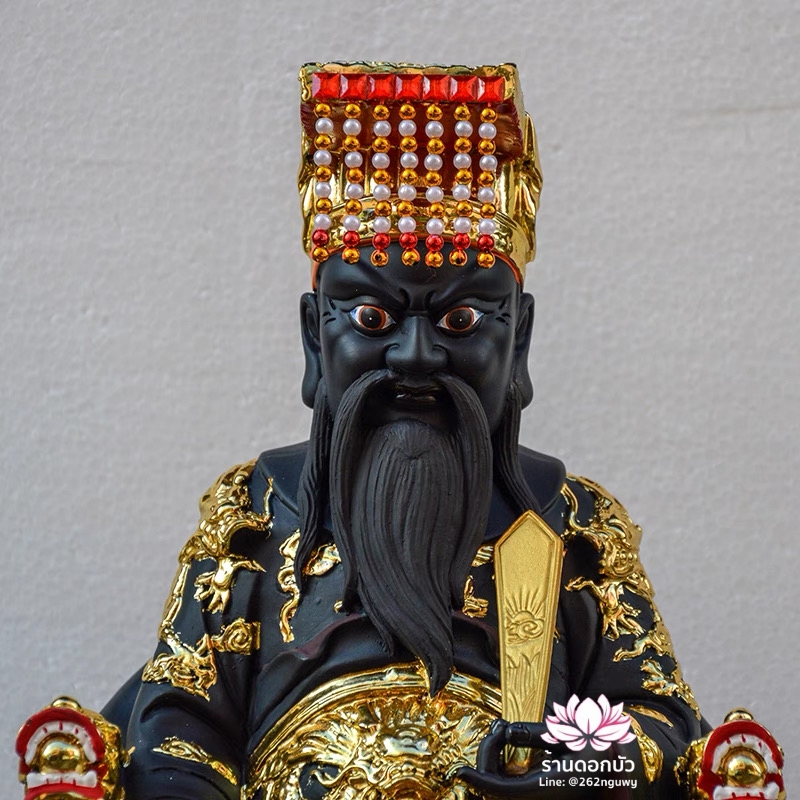 พญายมราช เหงี่ยมล่ออ๋อง หรือ เงี่ยมล่ออ๋อง งานเรซิ่น ขนาด 12/16/19 นิ้ว
