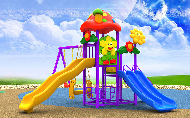 เครื่องเล่นสนามกลางแจ้ง Cartoon House Series TG-S3025