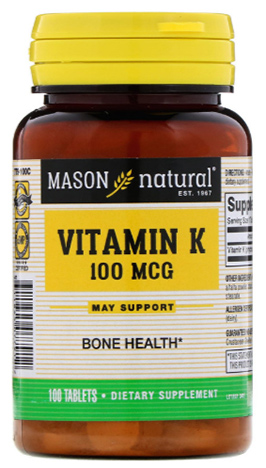 วิตามินเค, Vitamin K