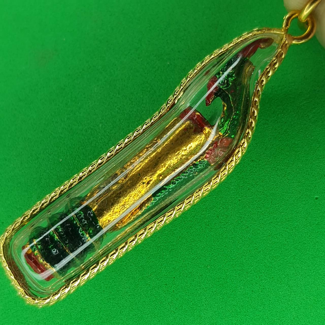 ของป้องกัน จี้พญานาค กรอบไมคอน 1เศียร จี้พญานาคแท้ จี้พญานาคห้อยคอ จี้พญานาคราช