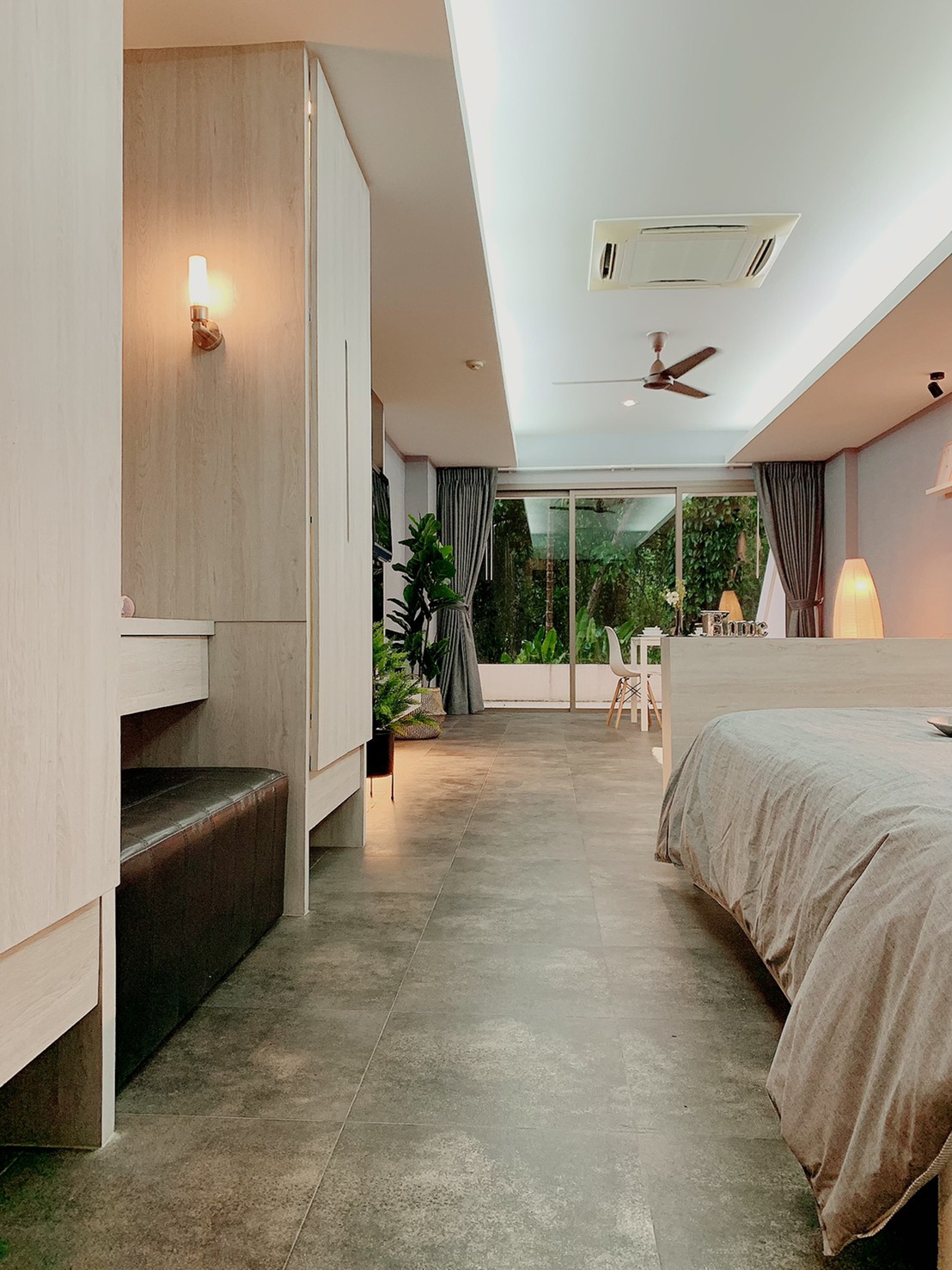 For Rent : Kathu,The Green Golf 1 Bedroom 1 Bathroom, 1st Floor, Garden View.