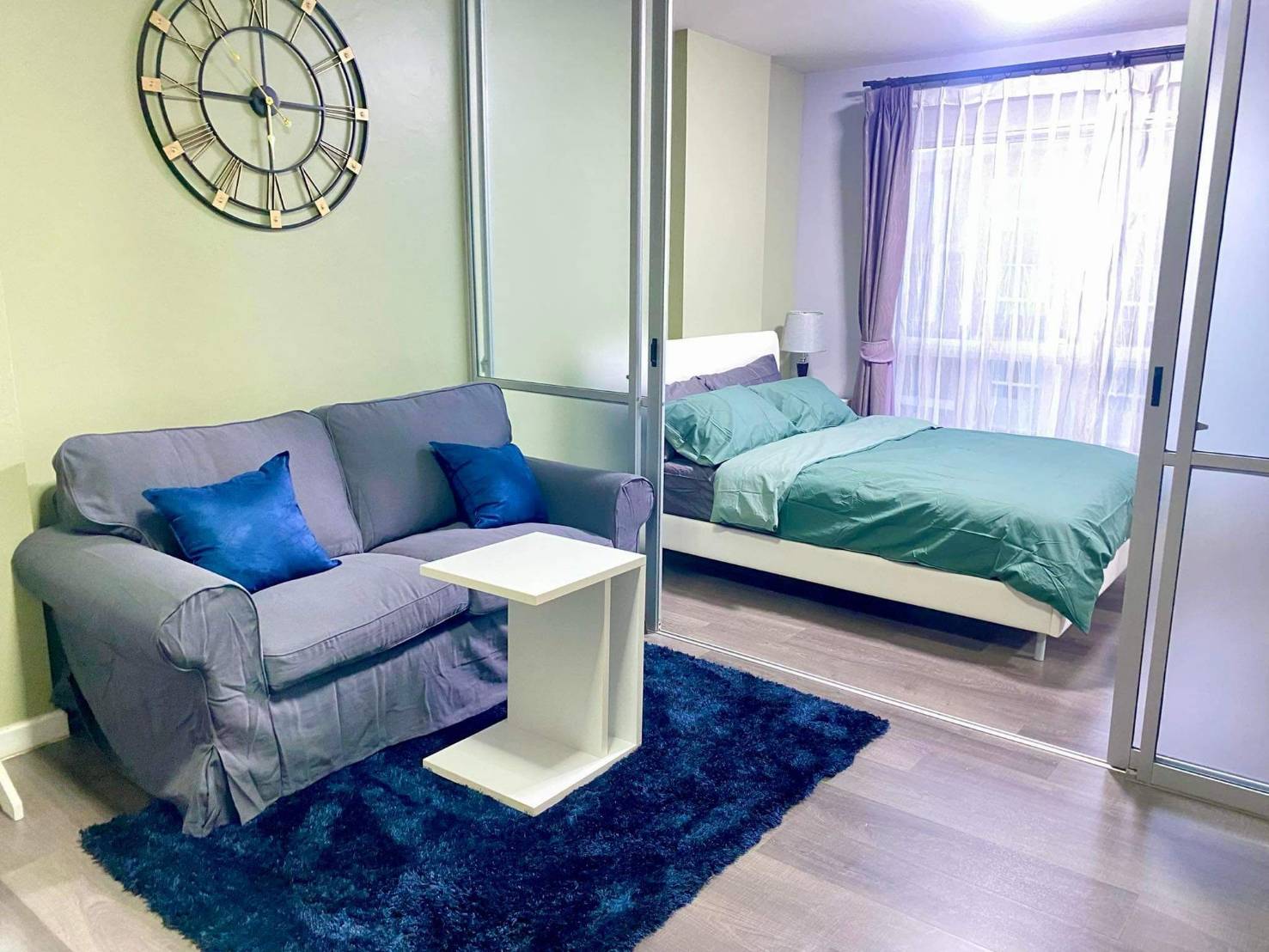 For Rent : Kathu, Dcondo Mine, 1 bedroom 1 bathroom, 7th flr., Pool View