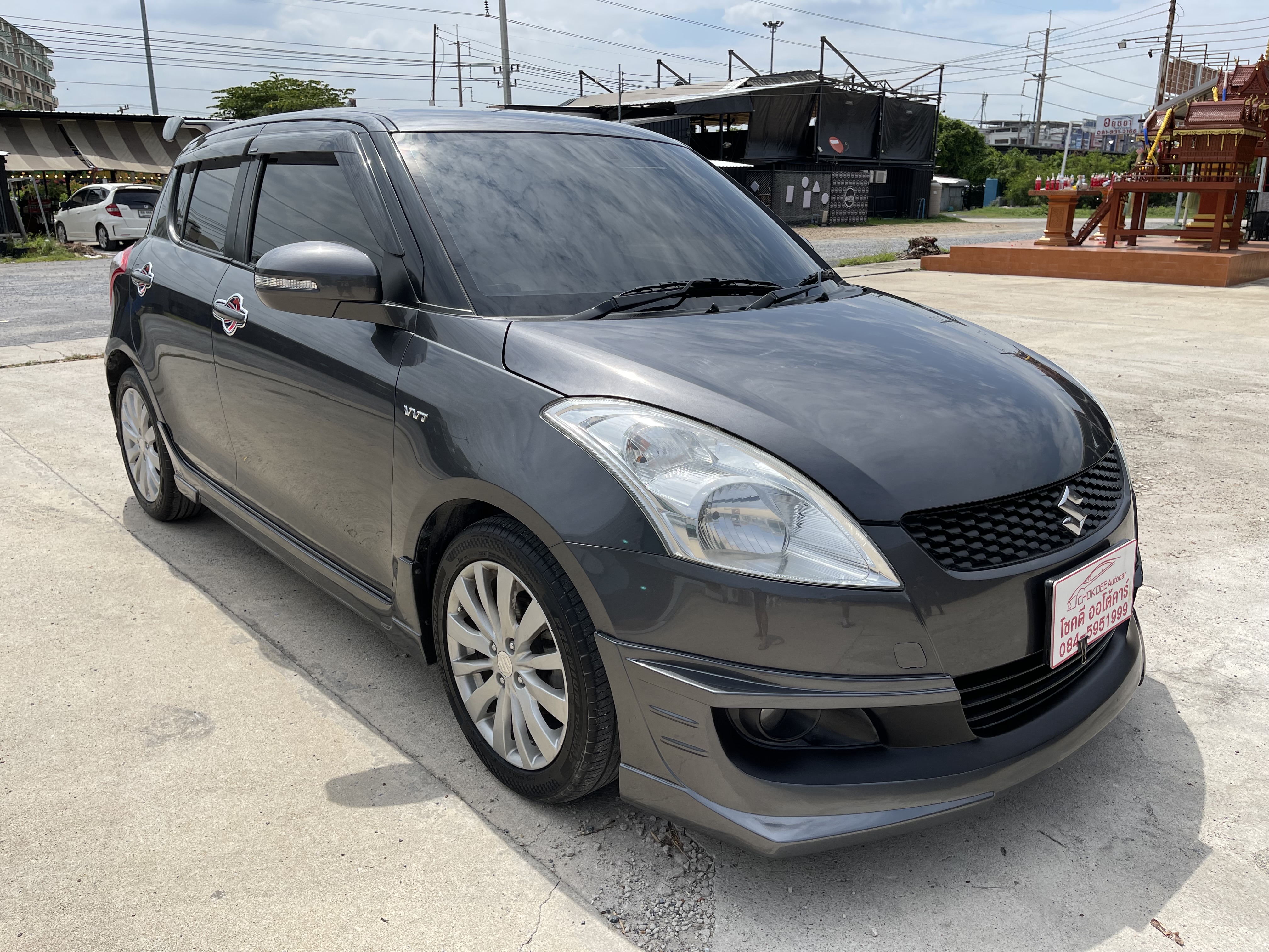 Suzuki Swift 1.2 GLX At 2015 เทาดำ
