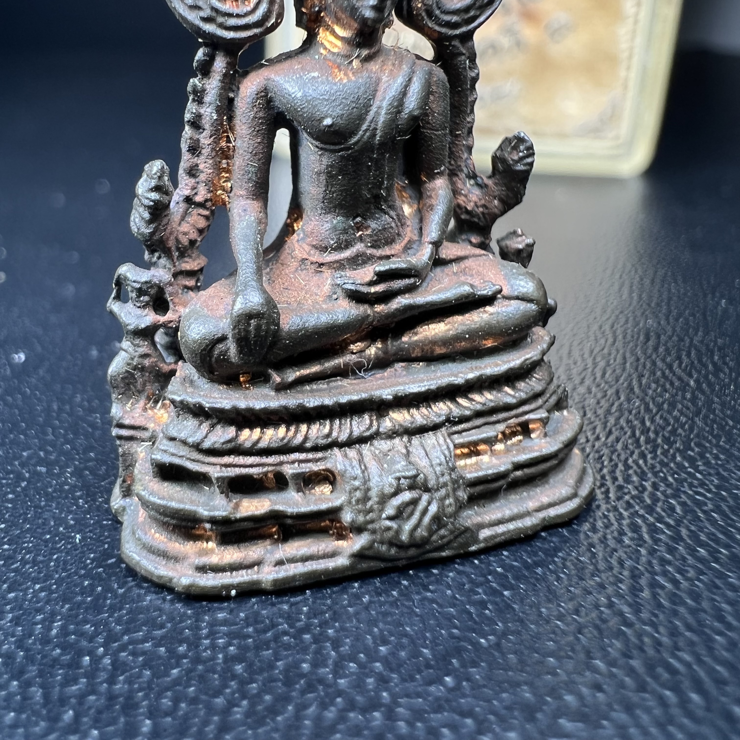 กริ่งพระพุทธชินราช ภปร. กองทัพภาคที่3จัดสร้าง ปี2517 เนื้อนวโลหะกล่องเดิม(คัดสภาพสวย)(หายาก)(ในหลวง ร.9 เสด็จในพิธี)