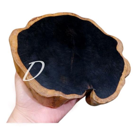 ฐานไม้มะเกลือแอฟริกันหนา3cm รูปแบบธรรมชาติ-BPT280-