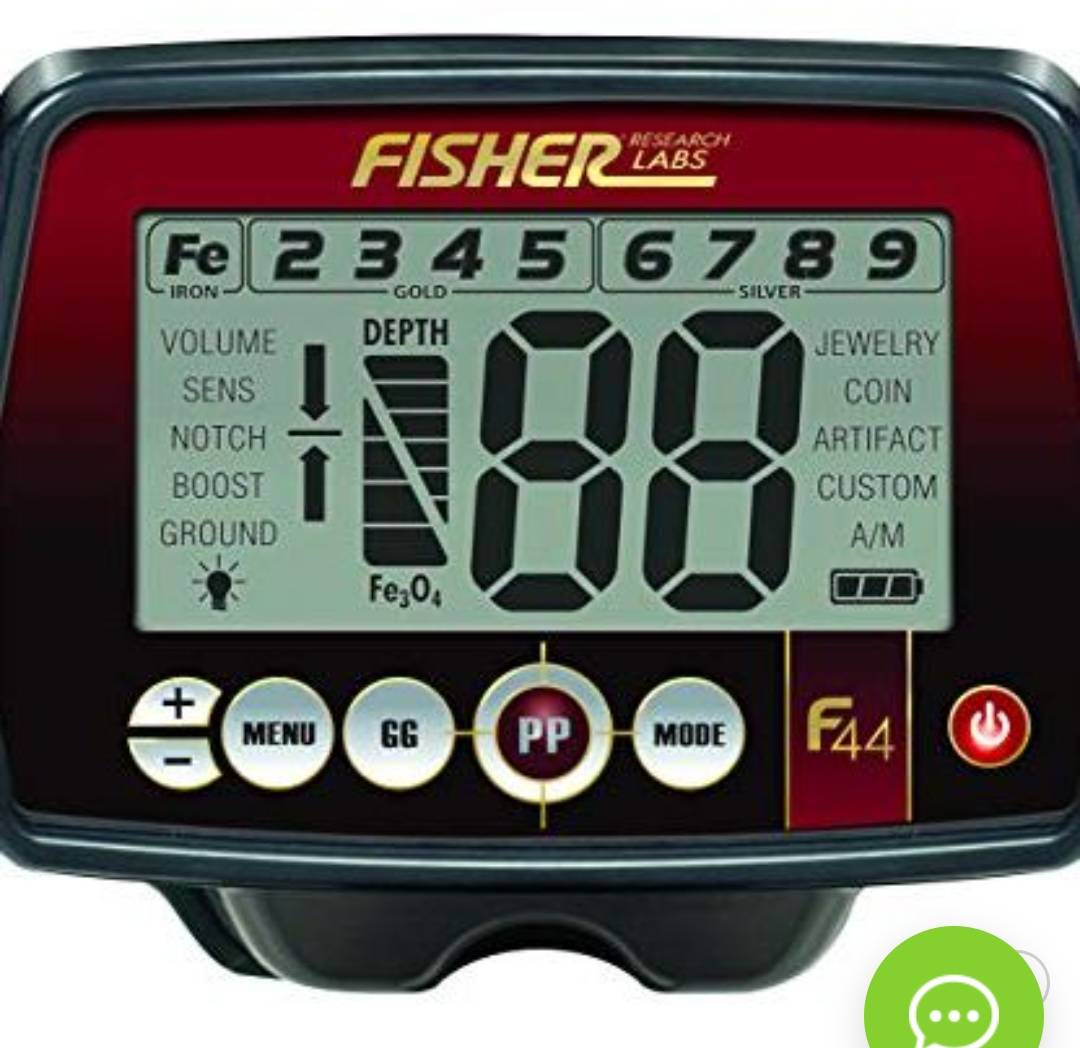 หาทอง หาสมบัติ เครื่องตรวจจับ ค้นหาโลหะใต้ดิน Fisher F44 จานใหญ่ DD Coil The Ultimate Weatherproof Multi-Purpose Metal Detector เครื่องกันฝน จานจุ่มน้ำได้ มี 5 โหมด