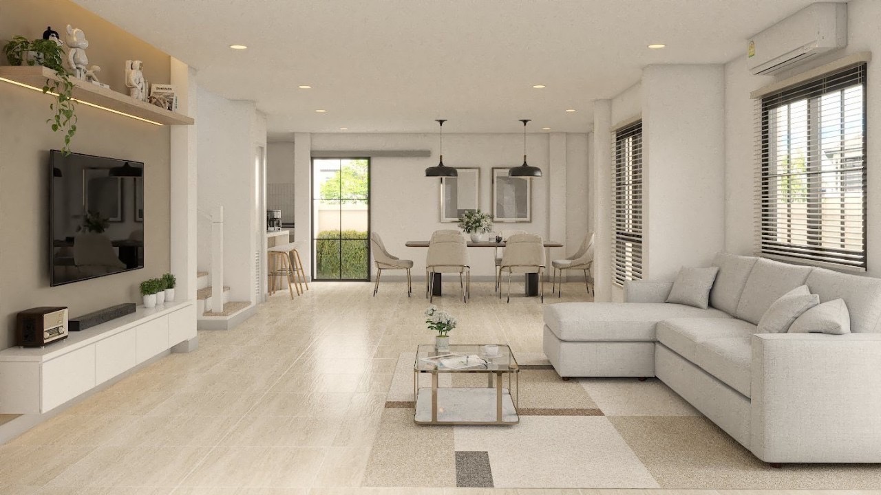 For Sale : Wichit, 3-Storey detached house, 3 Bedrooms 3 Bathrooms