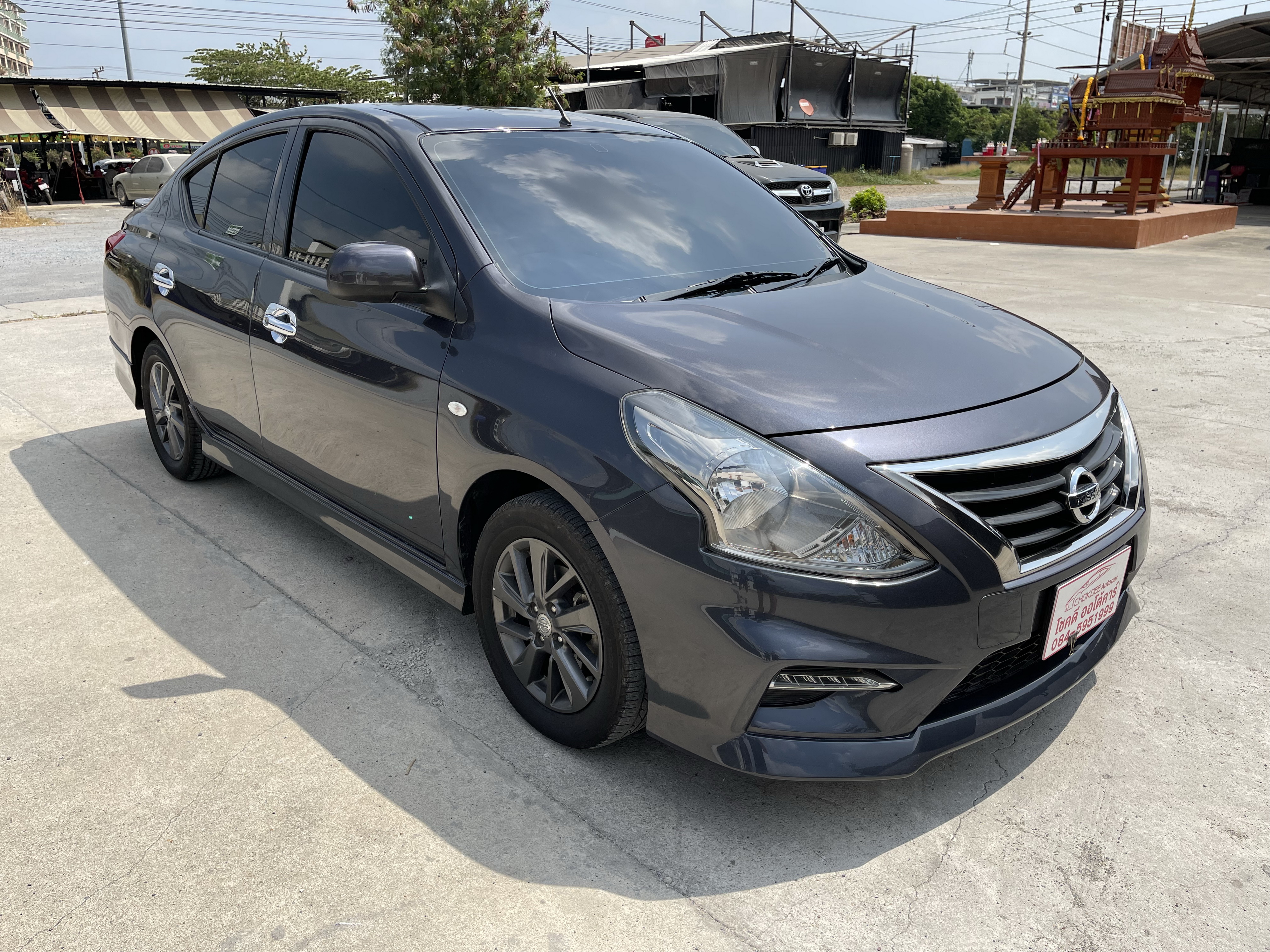 Nissan Almera 1.2 E Sportech At 2018 เทา