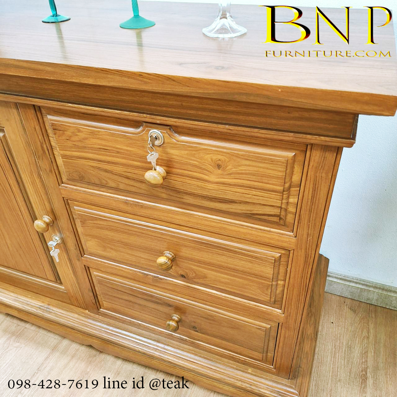 ตู้เก็บของ รุ่น ขาสิงห์ 1.2 เมตร