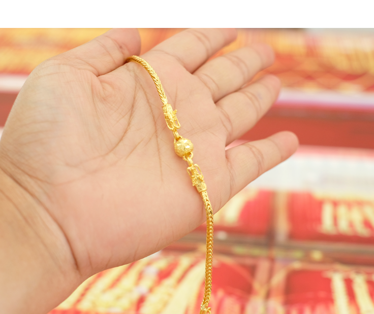 สร้อยข้อมือมังกร 1 บ.รหัส 003