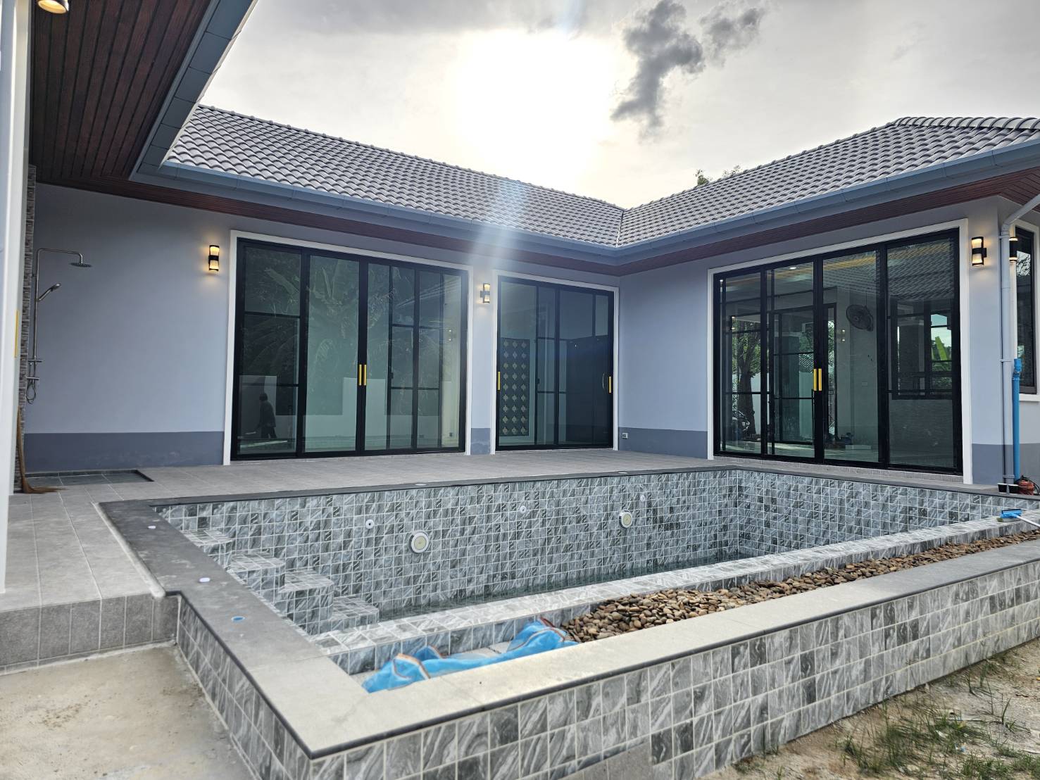 For Rent : Thalang, Newly Pool Villa near Robinson Thalang, 3 bedrooms 2 bathrooms