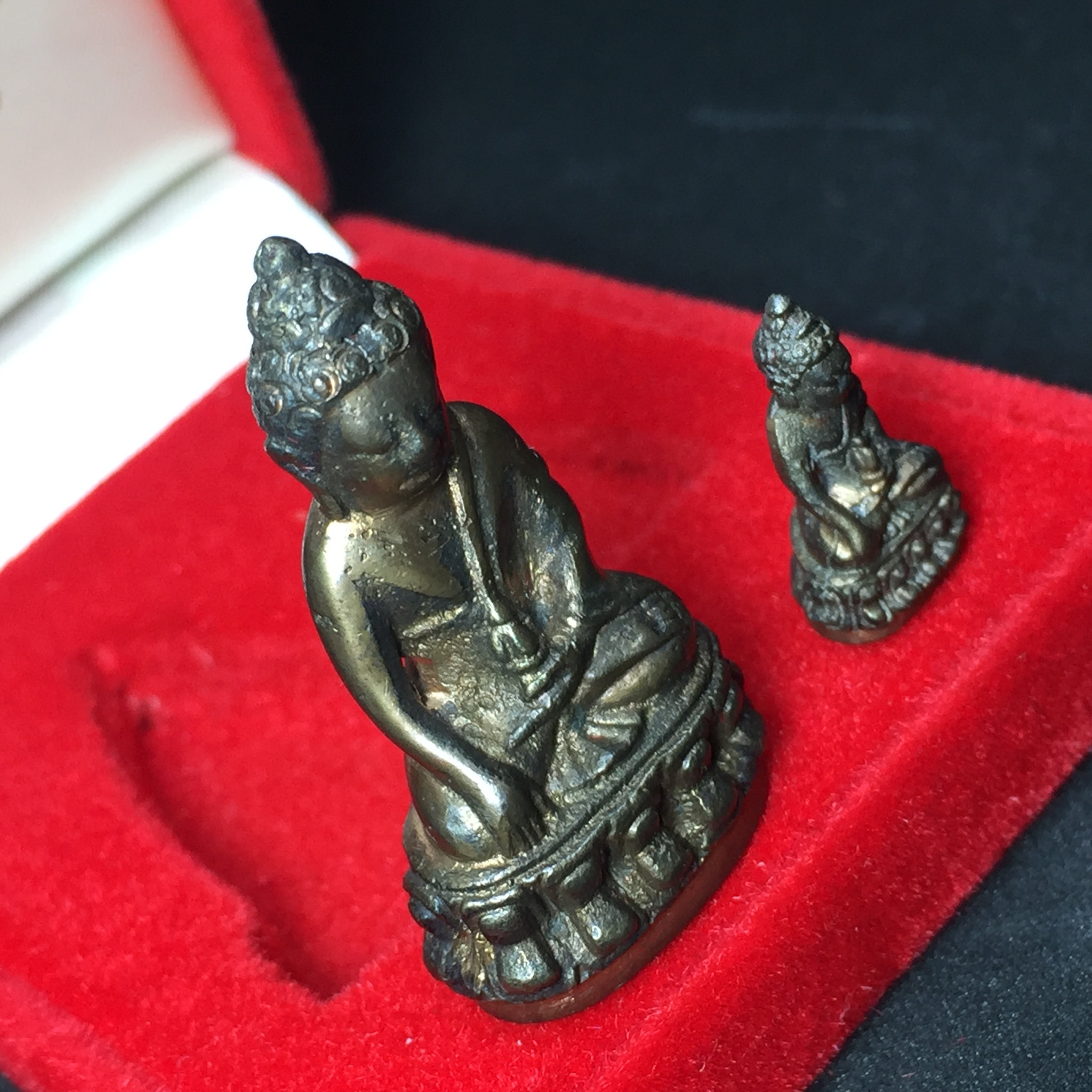 พระกริ่ง-พระชัยวัฒน์ ปวเรศ ปี2530 วัดบวรนิเวศราชวรวิหาร(ในหลวงเสด็จเททอง)