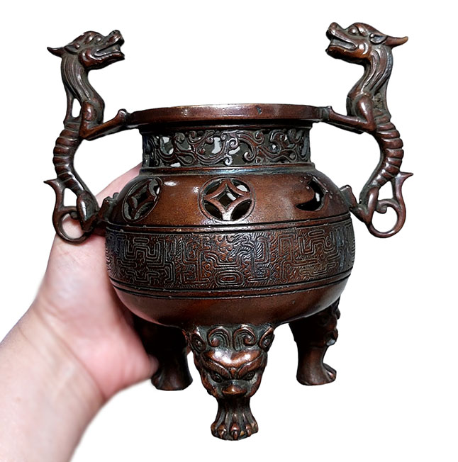 เตากำยาน ที่จุดกำยาน ของตกแต่งบ้านสไตล์จีน