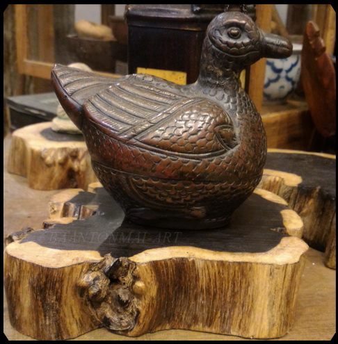 ฐานไม้มะเกลือ(African Ebony) หนา 3cm แบบที่1ตัดเว้า (ตัวอย่าง)