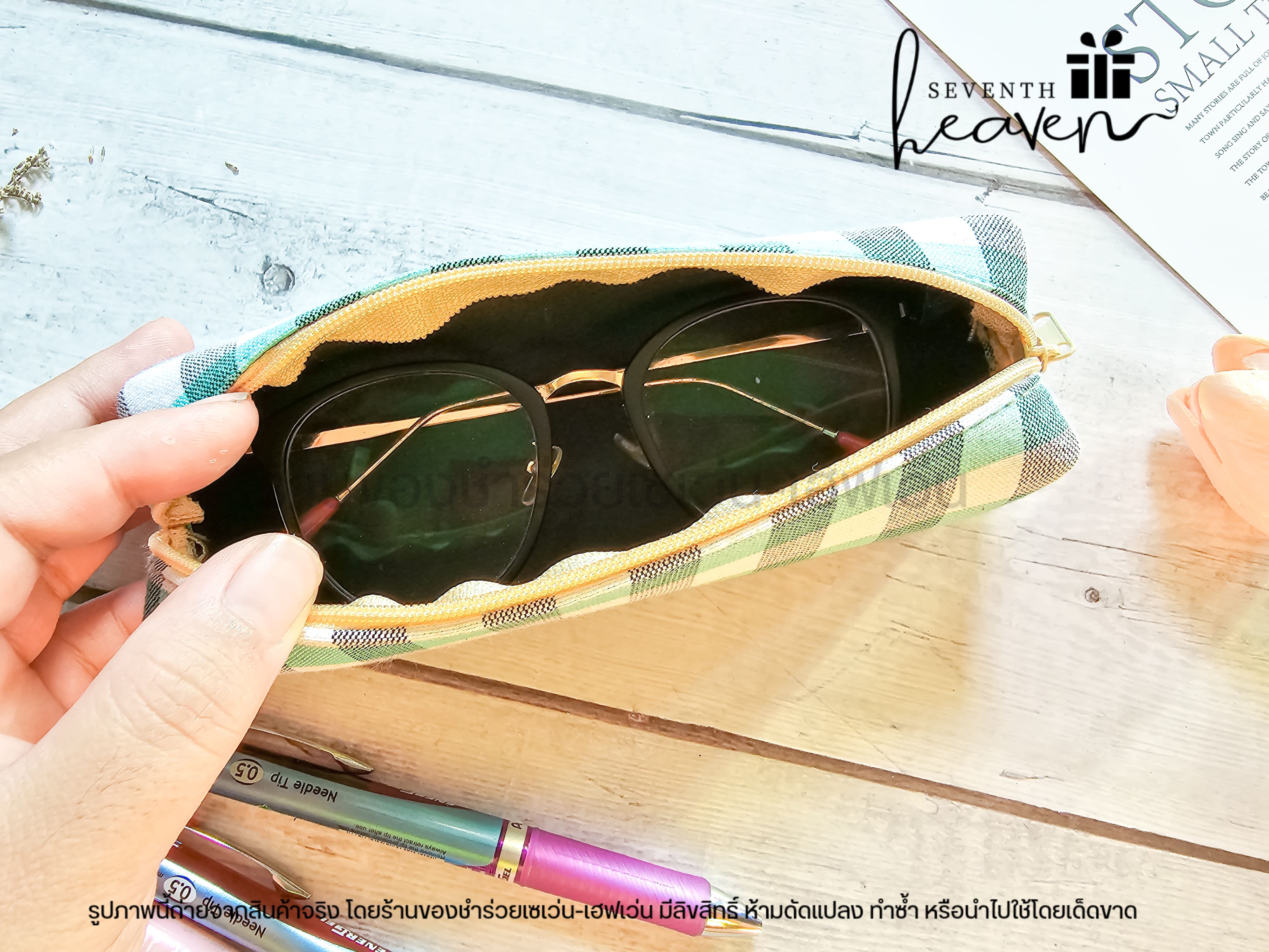 ของชำร่วยงานศพ กระเป๋าผ้าขาวม้าแท้ บุฟองน้ำแข็งอยู่ทรง