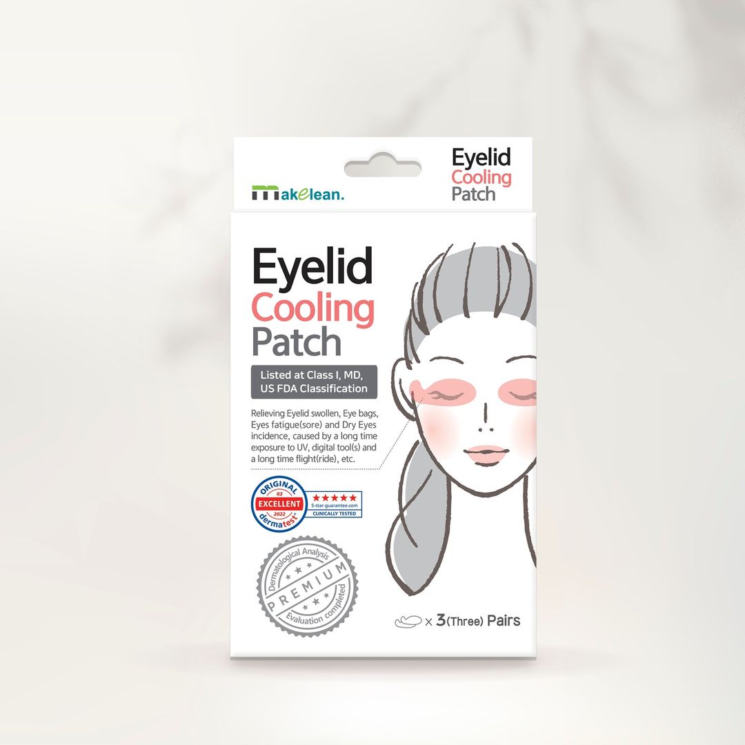Eyelid Gel patch 6 Pcs แผ่นแปะลดใต้ตาบวม