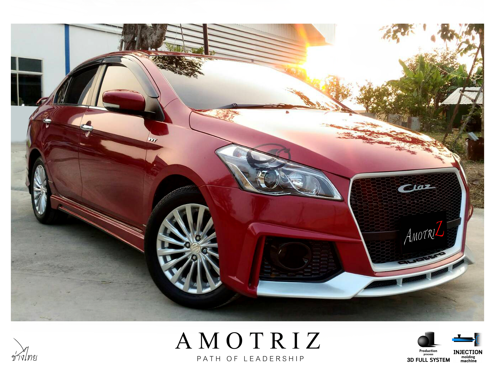 Suzuki Ciaz R8 body kits by Amotriz