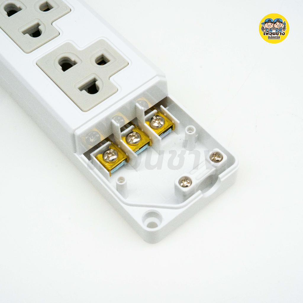 VENA รุ่น PR1633 เต้ารับ 3 ที่ มีกราวน์ 16A 250V วีน่า ปลั๊กพ่วง เต้ารับลอย 3ตา