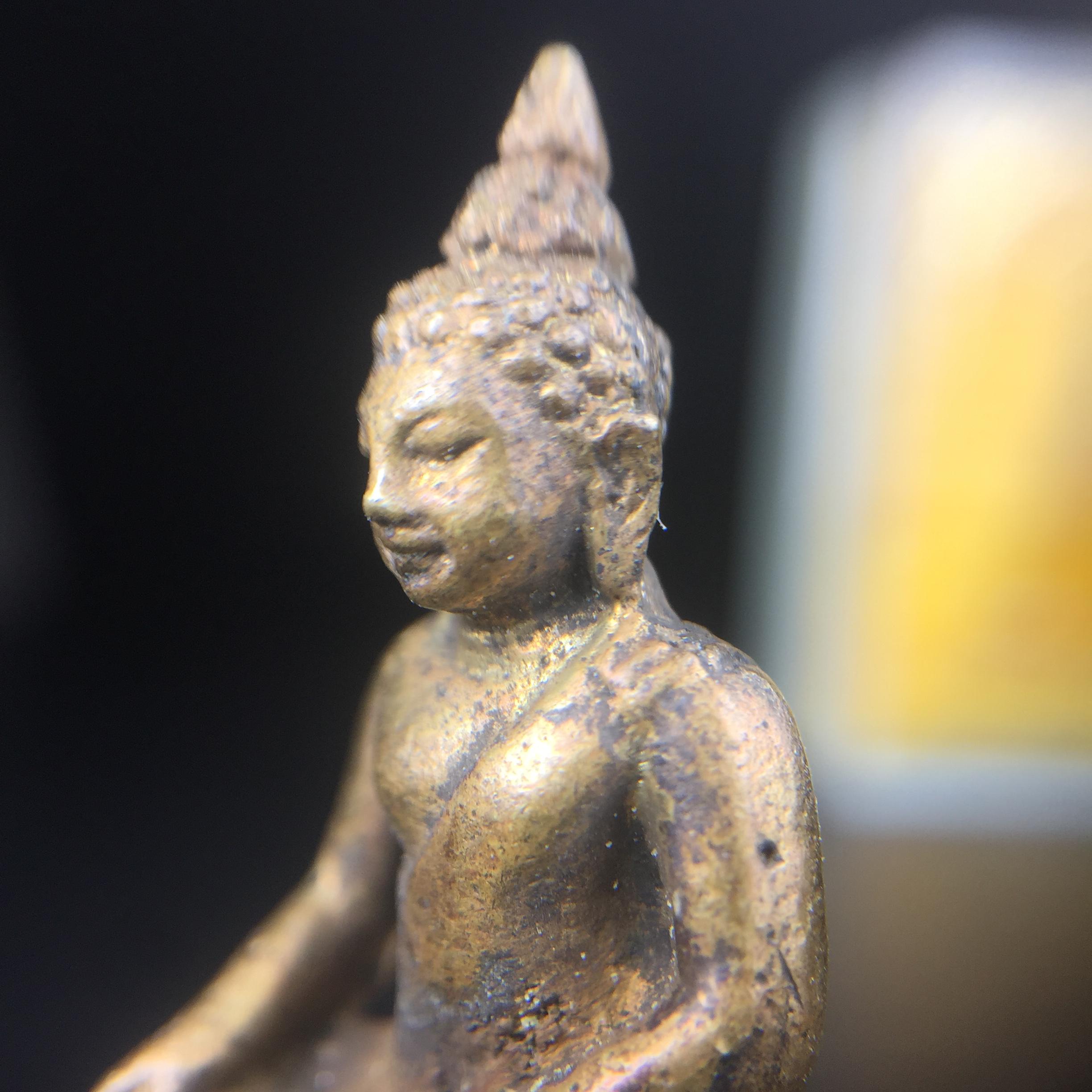 พระกริ่งไพรีพินาศ วัดบวรนิเวศ ปี2530 เนื้อทองผสม ที่ระลึกครบรอบ30ปี ธนาคารทหารไทย (มีส่วนผสมของชนวนเก่าของไพรีพินาศรุ่นแรก)อานุภาพยิ่งใหญ่ กำราบศัตรูพ่ายสิ้น พระไพรีพินาศ