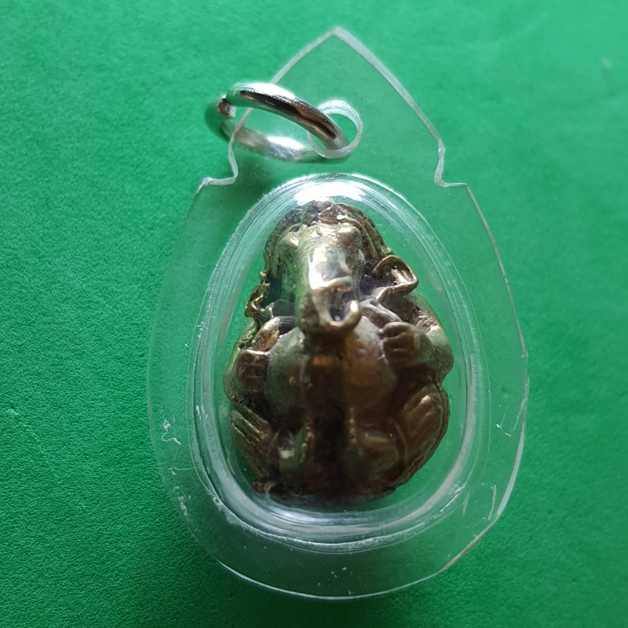 พระเครื่อง พระพิฆเนศมหาสำเร็จ เลี่ยมกรอบ พระพิฆเนศ พระพิฆเนศ พระแท้ จี้ พระพิฆเนศจิ๋ว