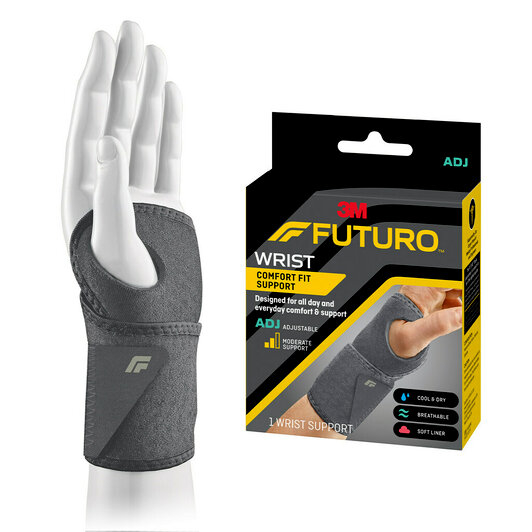 Futuro Comfort-fit wrist support strap พยุงข้อมือปรับกระชับได้