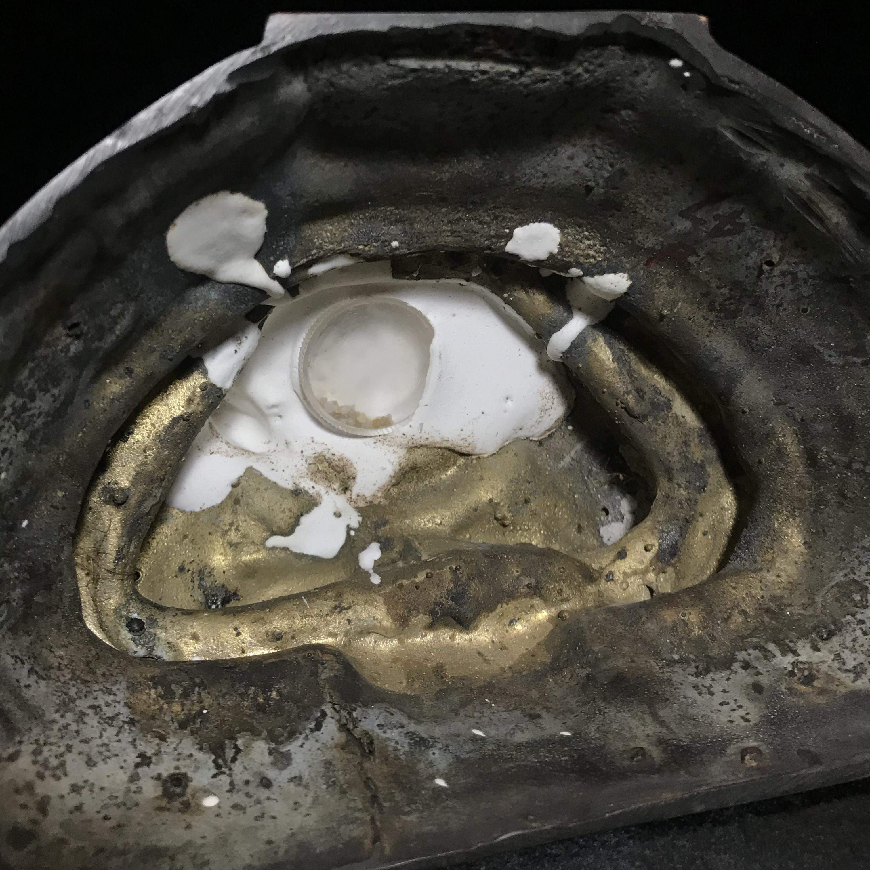 พระพุทธศรีประกายสิทธิ์ ภปร.วัดบวรนิเวศวิหาร ที่ระลึกสร้างโรงพยาบาลสมเด็จพระ ศรีนครินทร์ ปี 2525 หน้าตัก 5นิ้ว(พระราชทานเม็ดพระธาตุบรรจุใต้ฐาน)