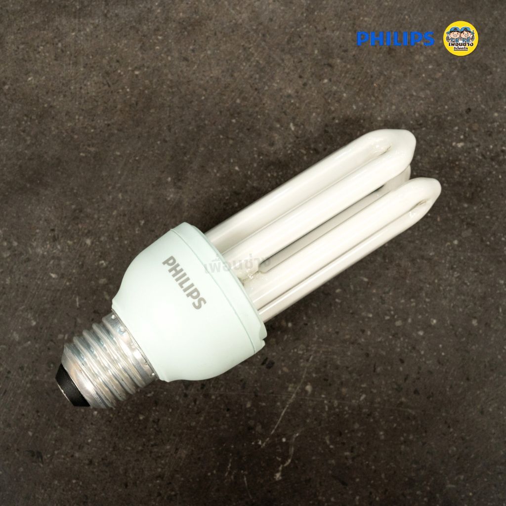 PHILIPS หลอดตะเกียบ ประหยัดไฟ ทอร์นาโด หลอดไฟ E27 ขั้วเกลียว 11w 14w 18w 23w 24w Daylight Warmwhite ฟิลิปส์